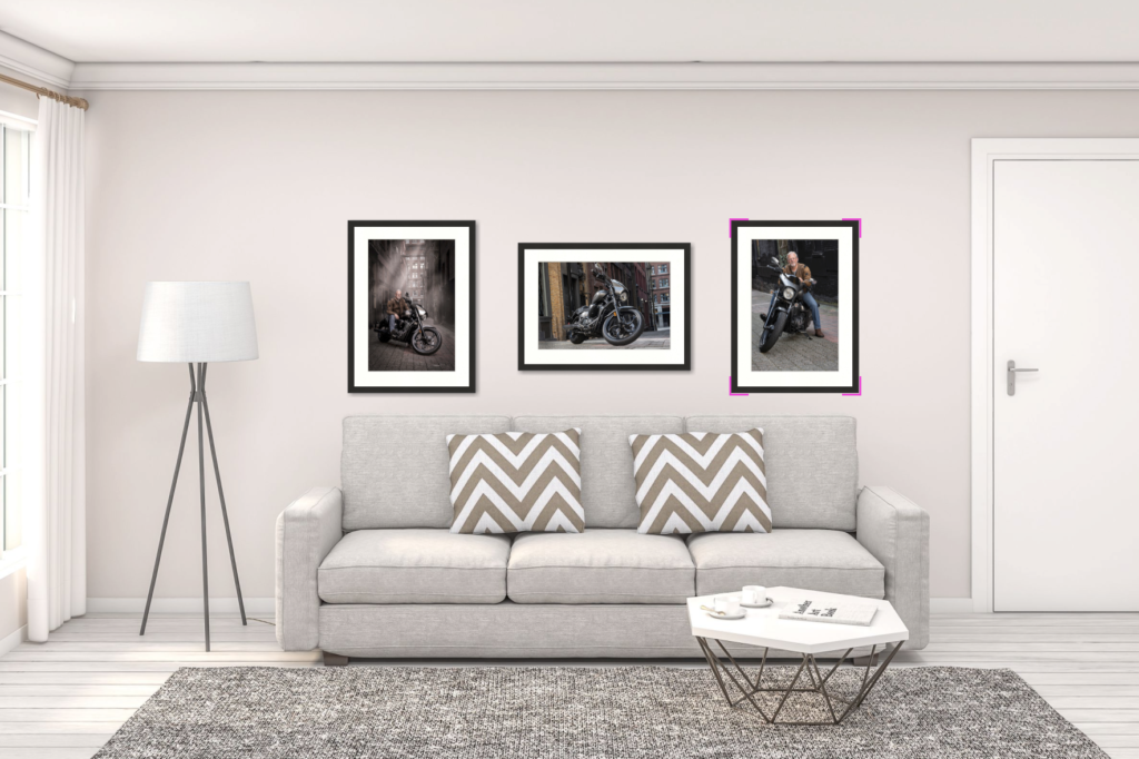 Framed Prints on a Wall